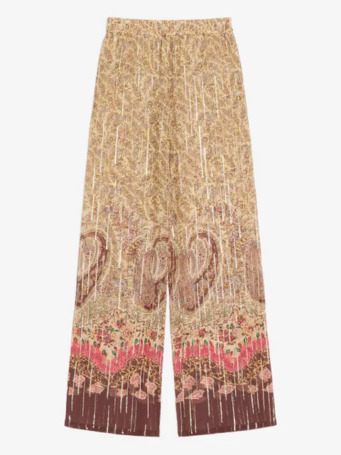 Valentino Garavani Pantaloni con stampa paisley