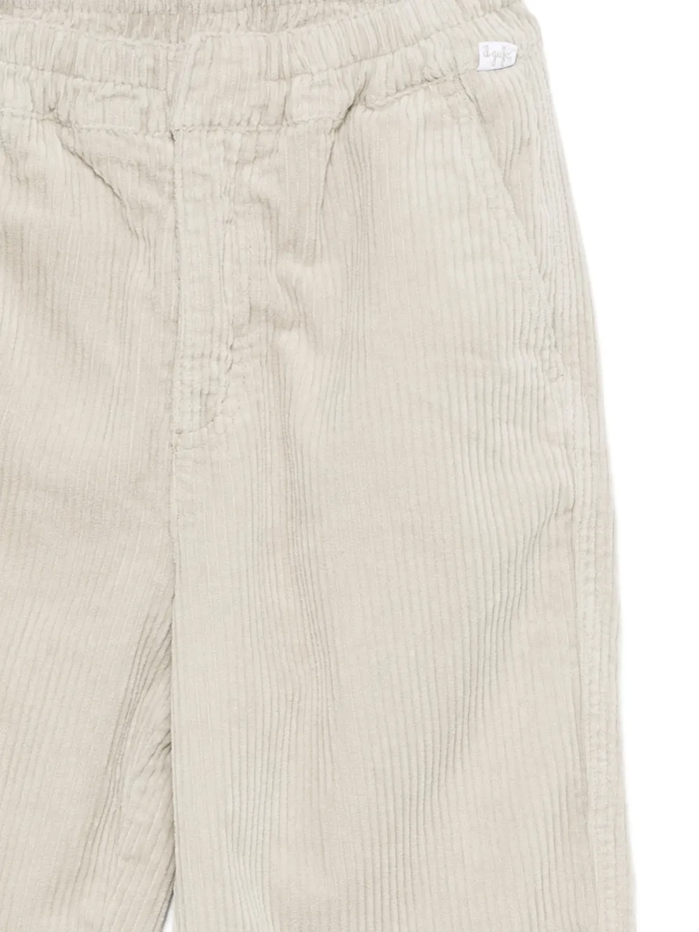 Il Gufo Ribfluwelen broek Beige