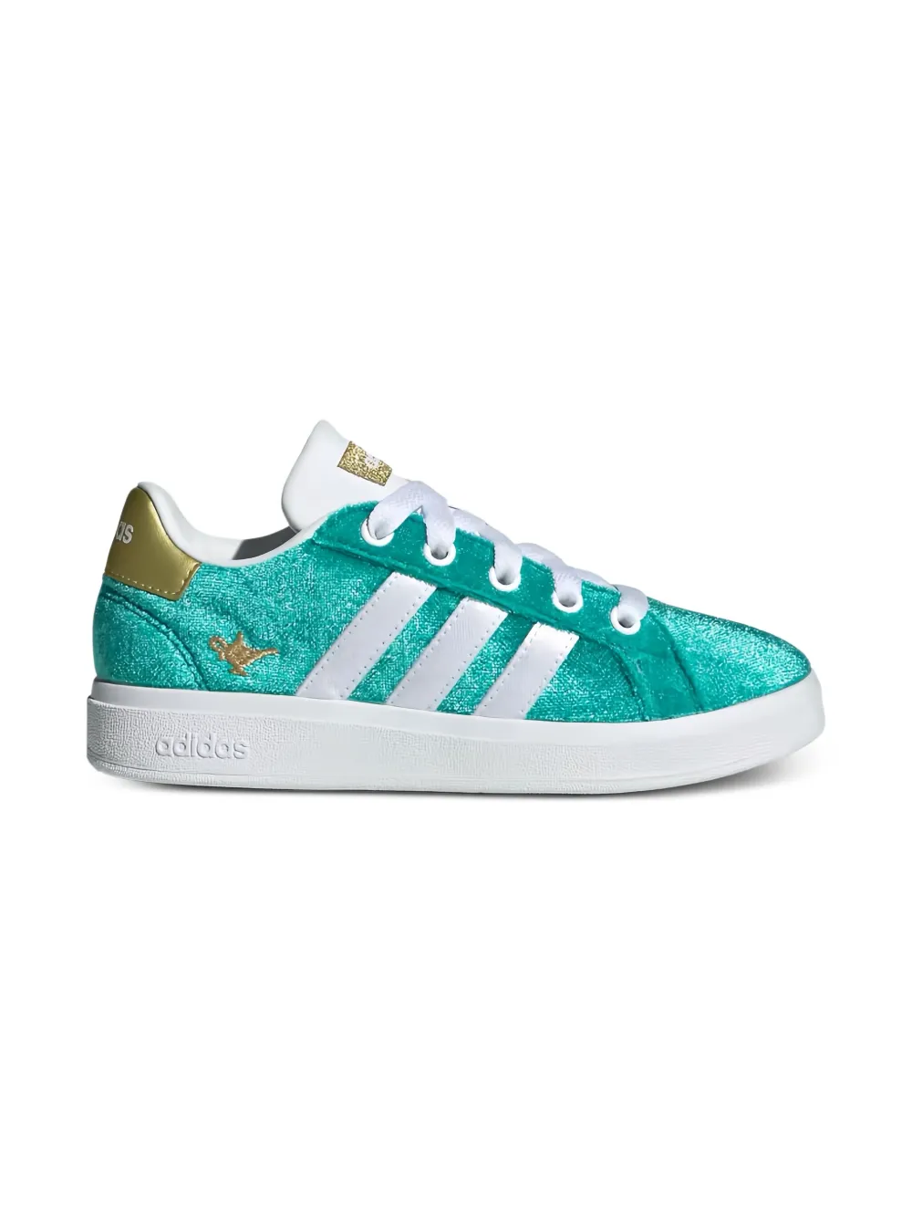 adidas Kids x Disney 'Jasmine Grand Court 2.0' スニーカー - グリーン