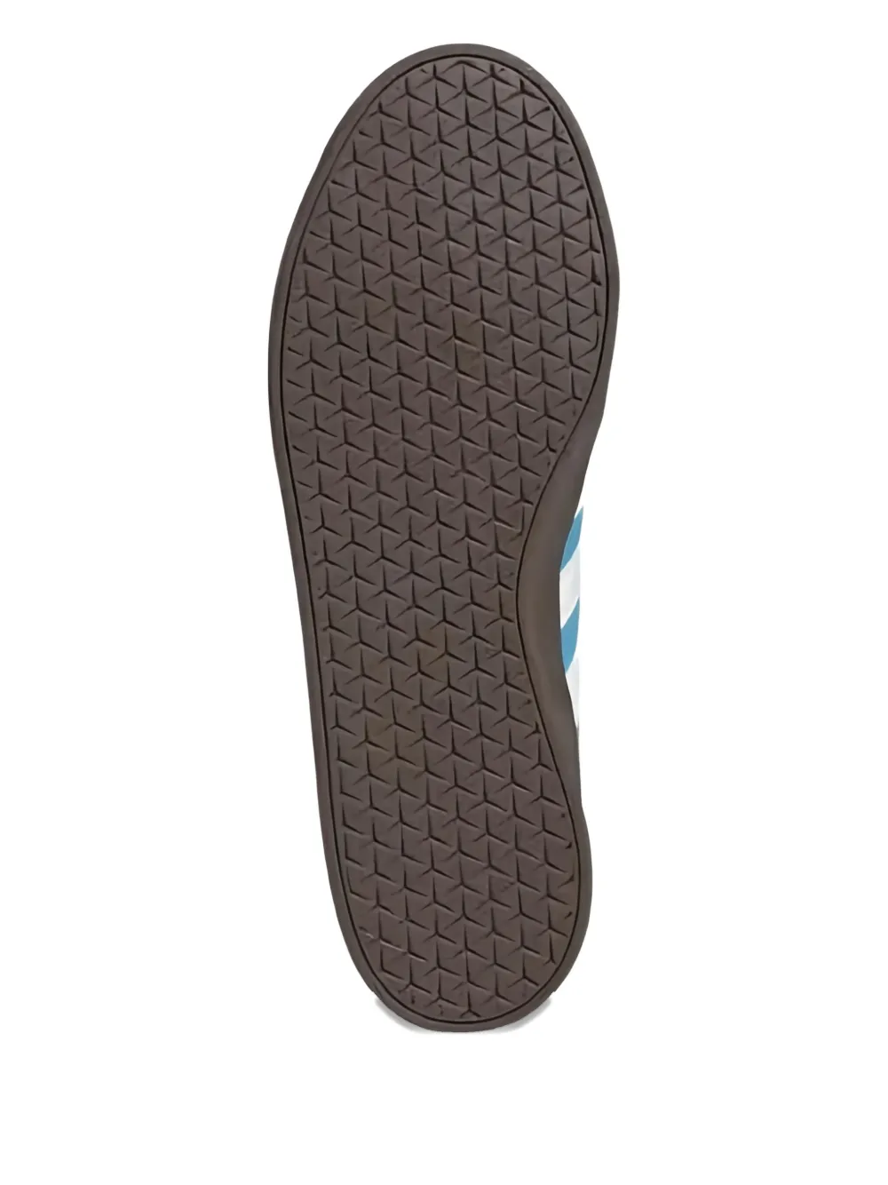 adidas VL Court 2.0 gestreepte low-top sneakers Blauw