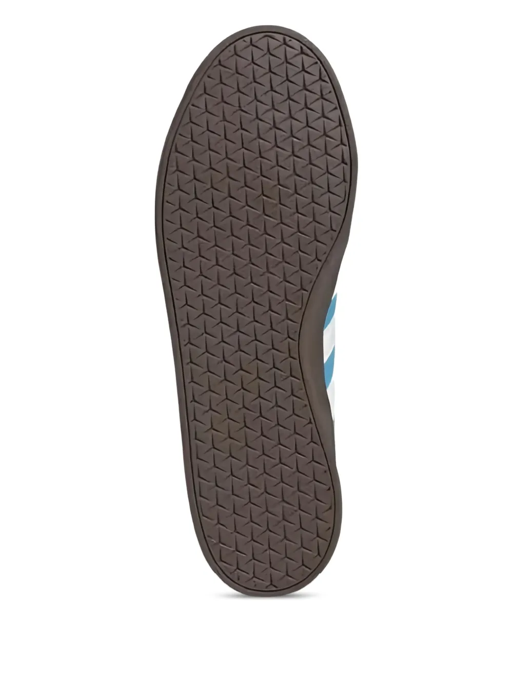 adidas VL Court 2.0 gestreepte low-top sneakers Blauw