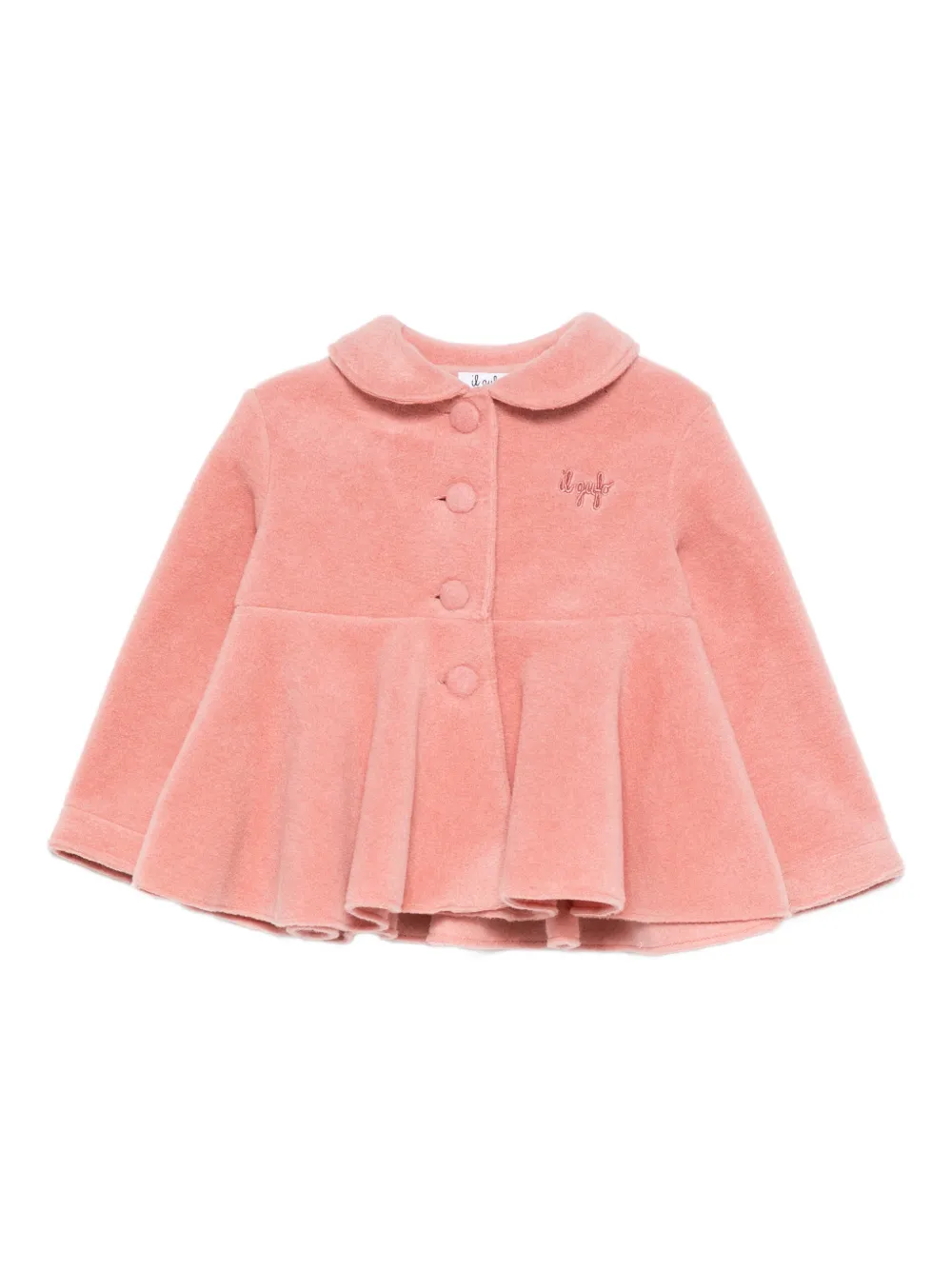 Il Gufo buttoned duffle coat | Pink | Image 1