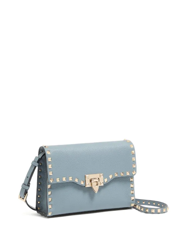 Valentino Garavani ロックスタッズ ショルダーバッグ S | ブルー 