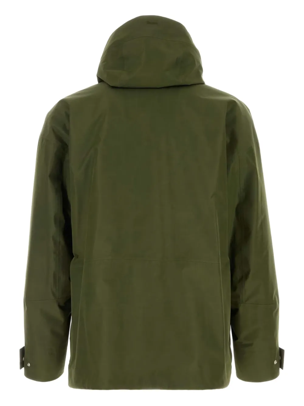 Herno Hooded Casual Jacket In Green