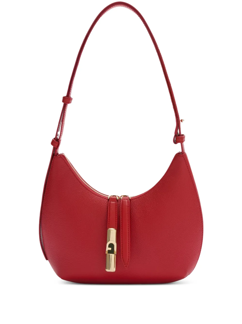 Furla Borsa a spalla Goccia piccola in pelle - Rosso