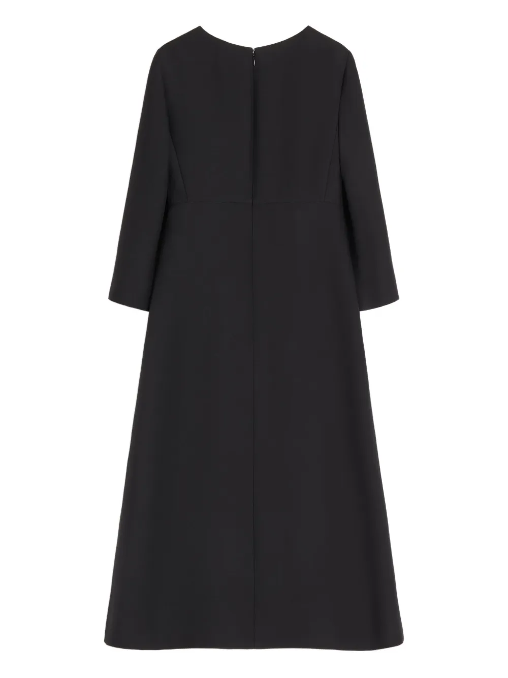 Valentino Garavani Midi-jurk met geborduurde stras - Zwart