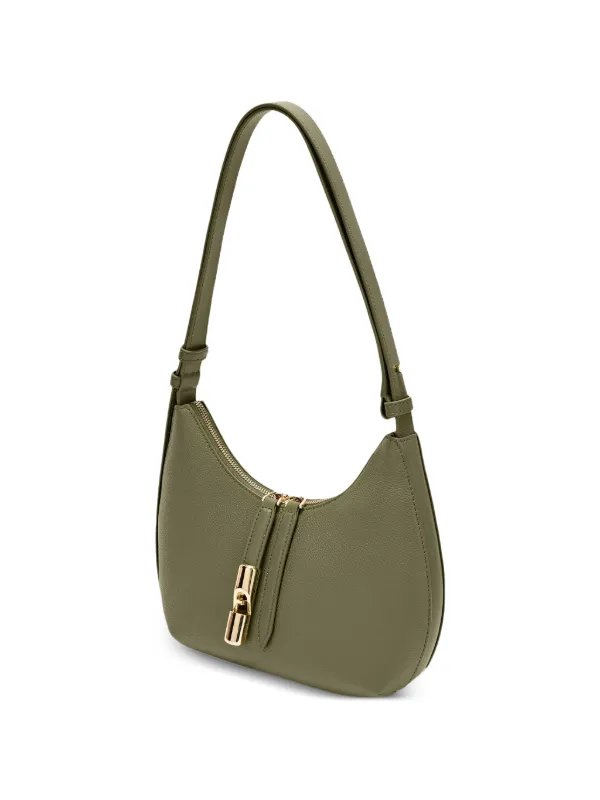 Furla Goccia Small Shoulder Bag | Green | FARFETCH ID