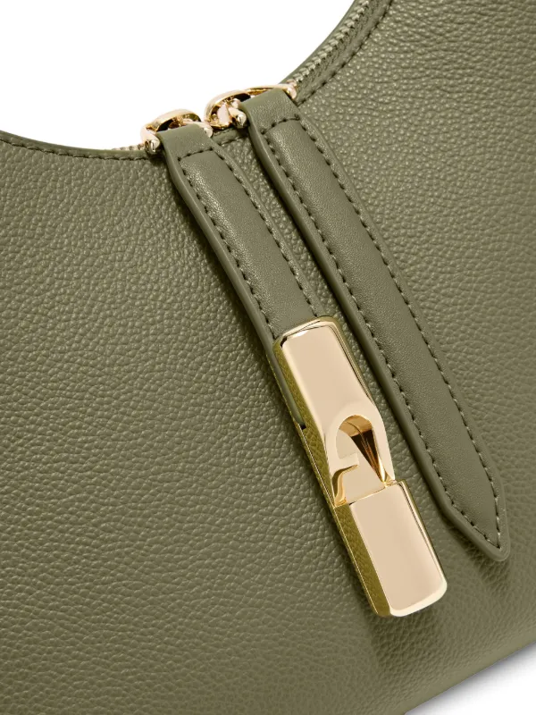 Furla Goccia Small Shoulder Bag | Green | FARFETCH ID