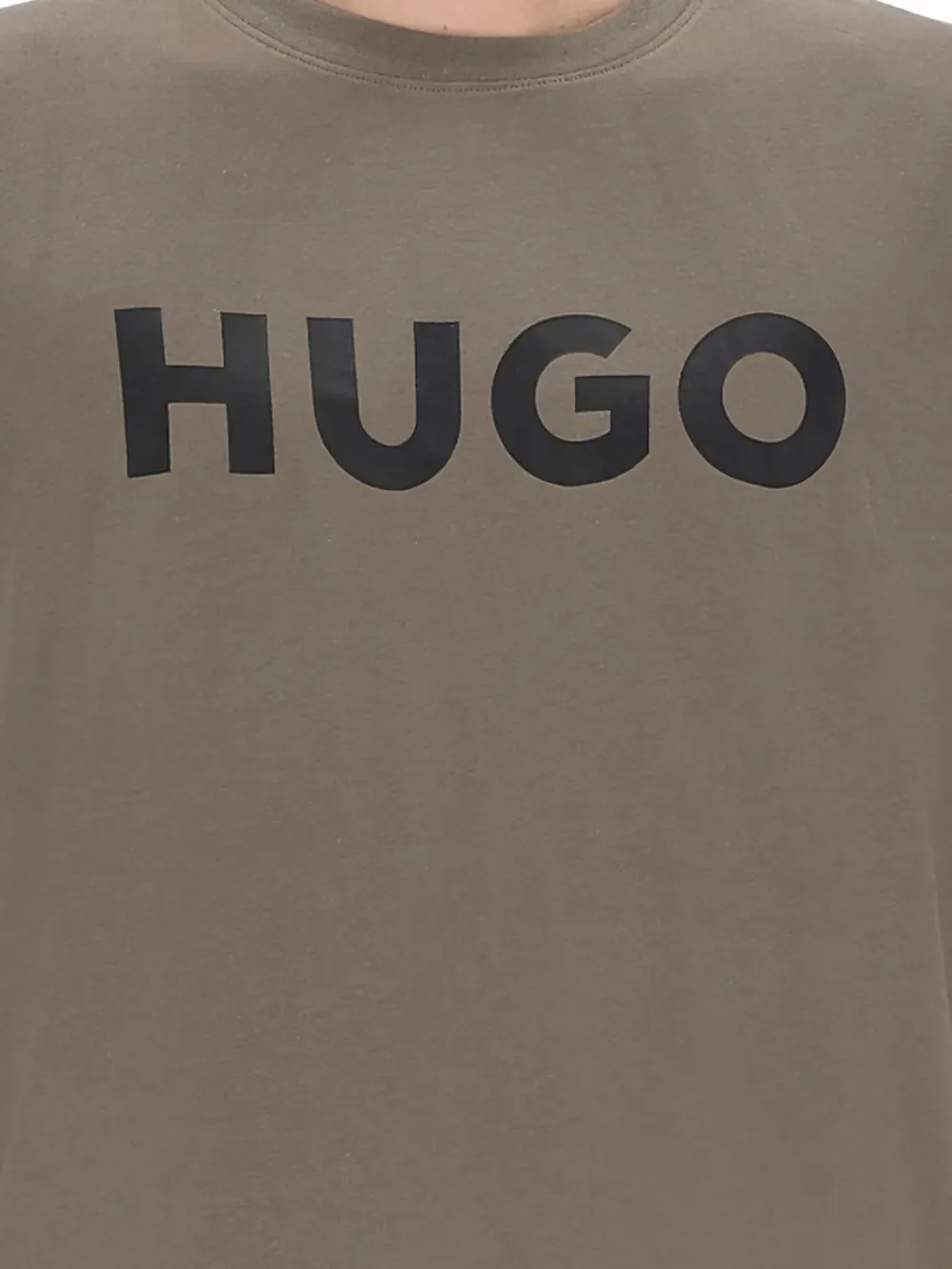 HUGO logo t-shirt - Grijs
