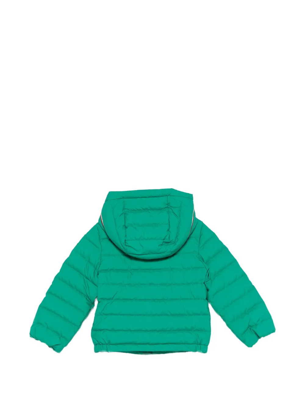 Moncler Enfant Dilar gewatteerd jack met capuchon Groen