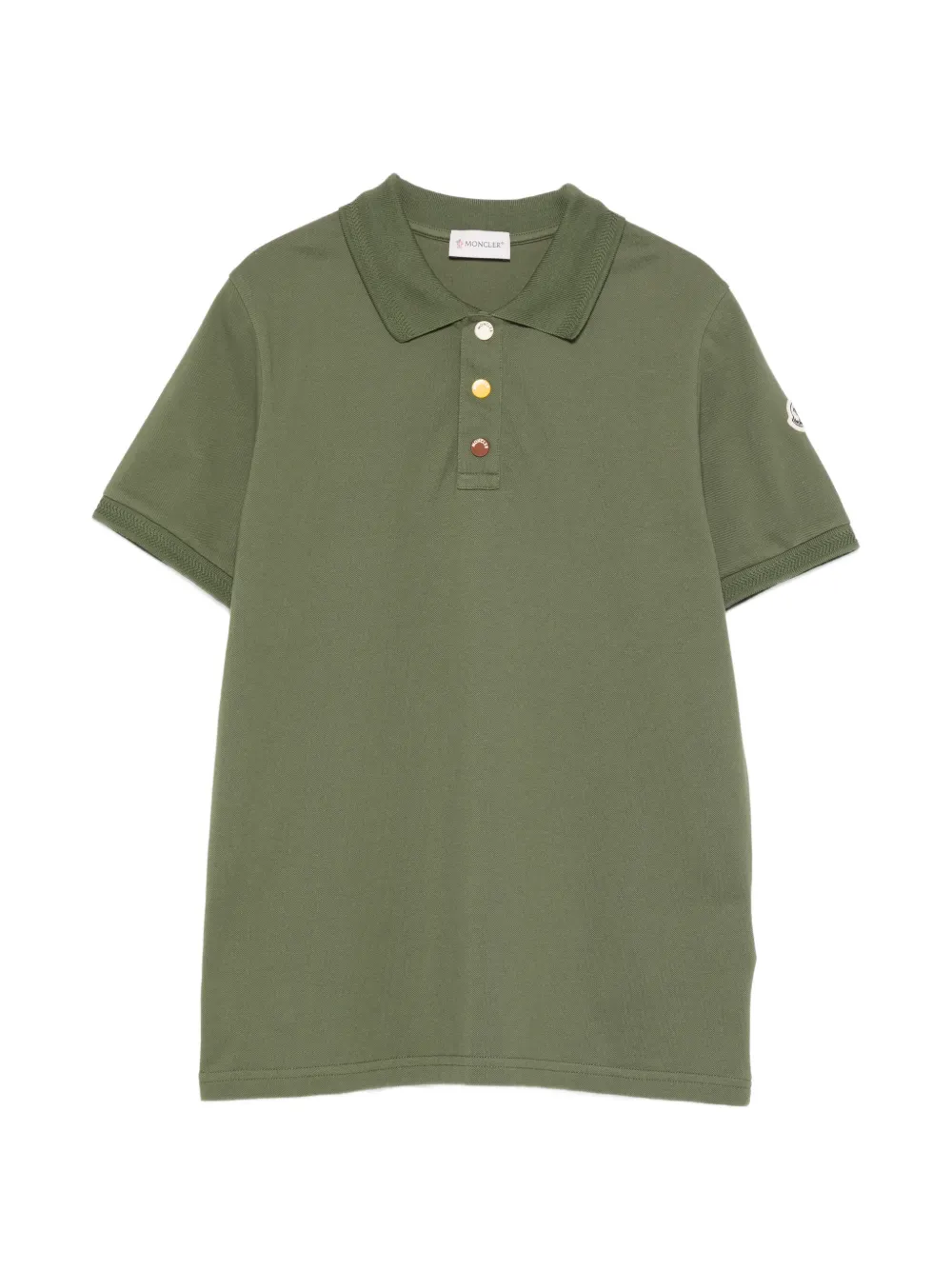 Button Cotton Polo Shirt