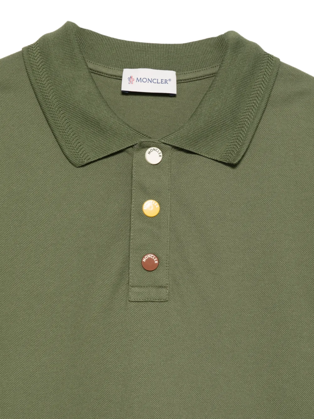 Button Cotton Polo Shirt