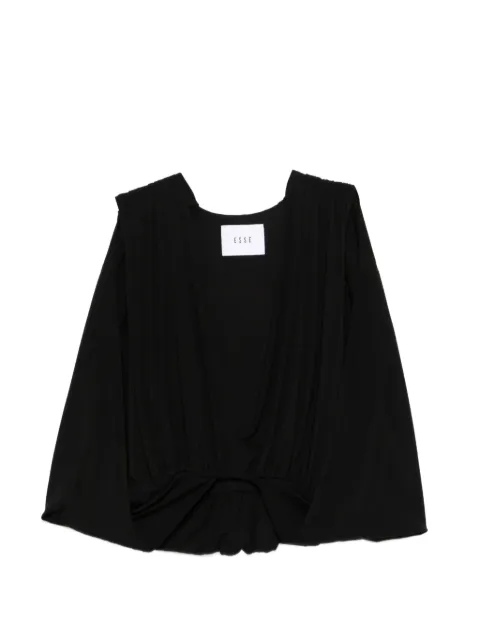 Esse Studios Solina gathered cape top