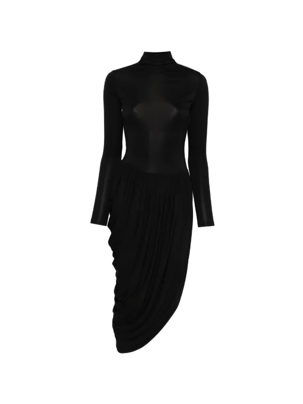 Esse Studios Solina Sleeved Dress in Black