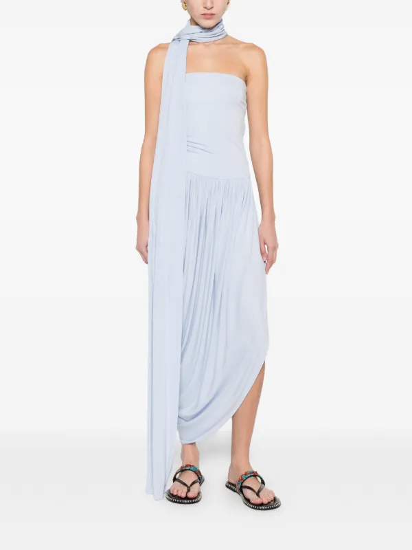 esse studios party dresses Esse Studios: Black Tri Knit Maxi Dress