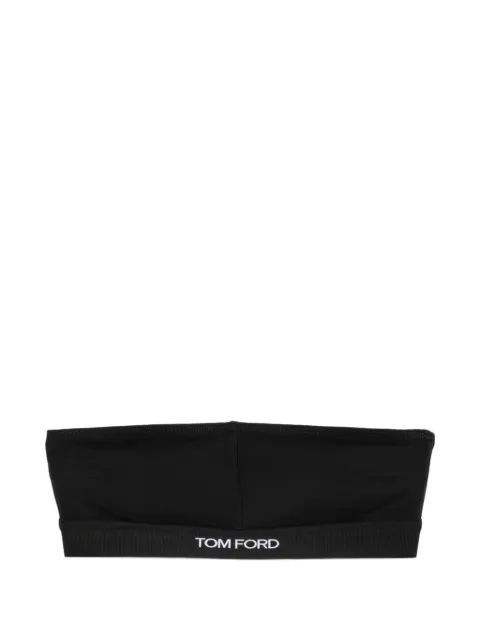 TOM FORD logo bandeau bra