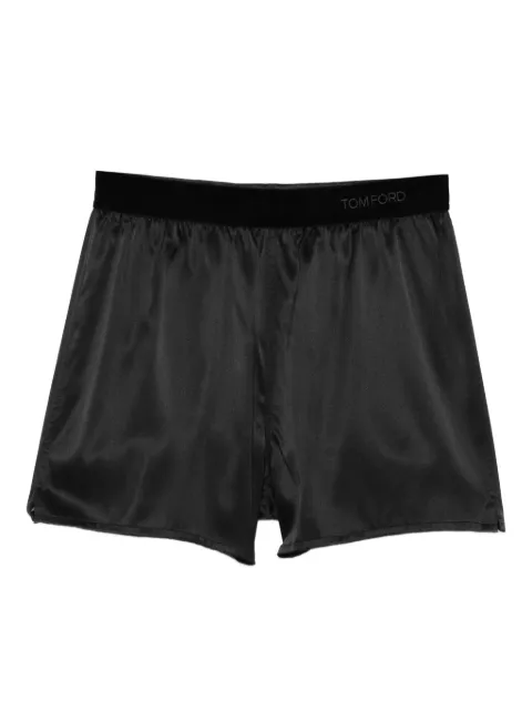 TOM FORD elasticated-waistband pajama shorts