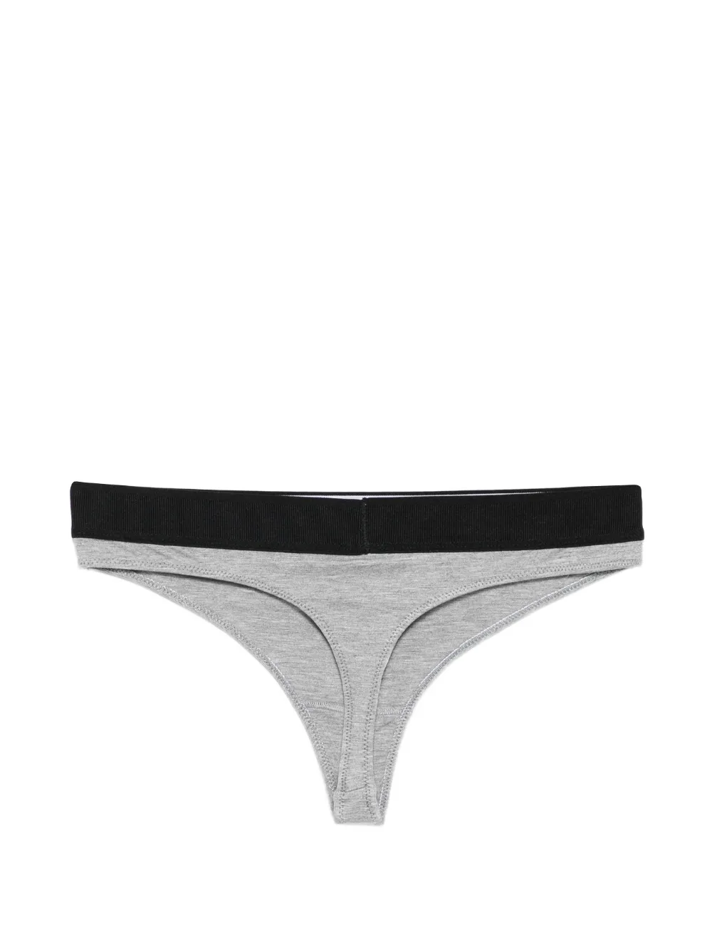  Tom Ford Logo-waistband Thong - Grey 