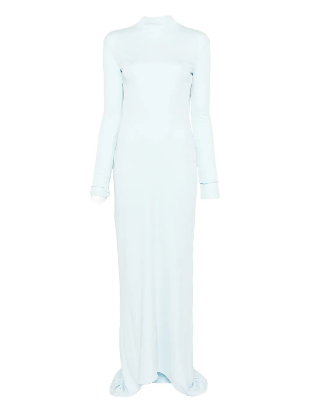 TOM FORD open-back train gown - Blu