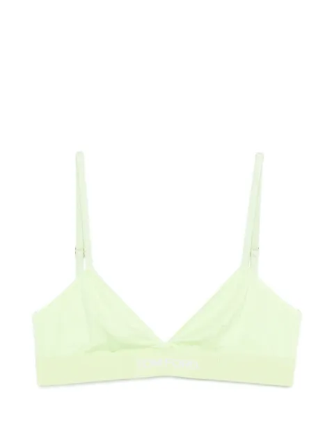 TOM FORD triangle logo-detail bra