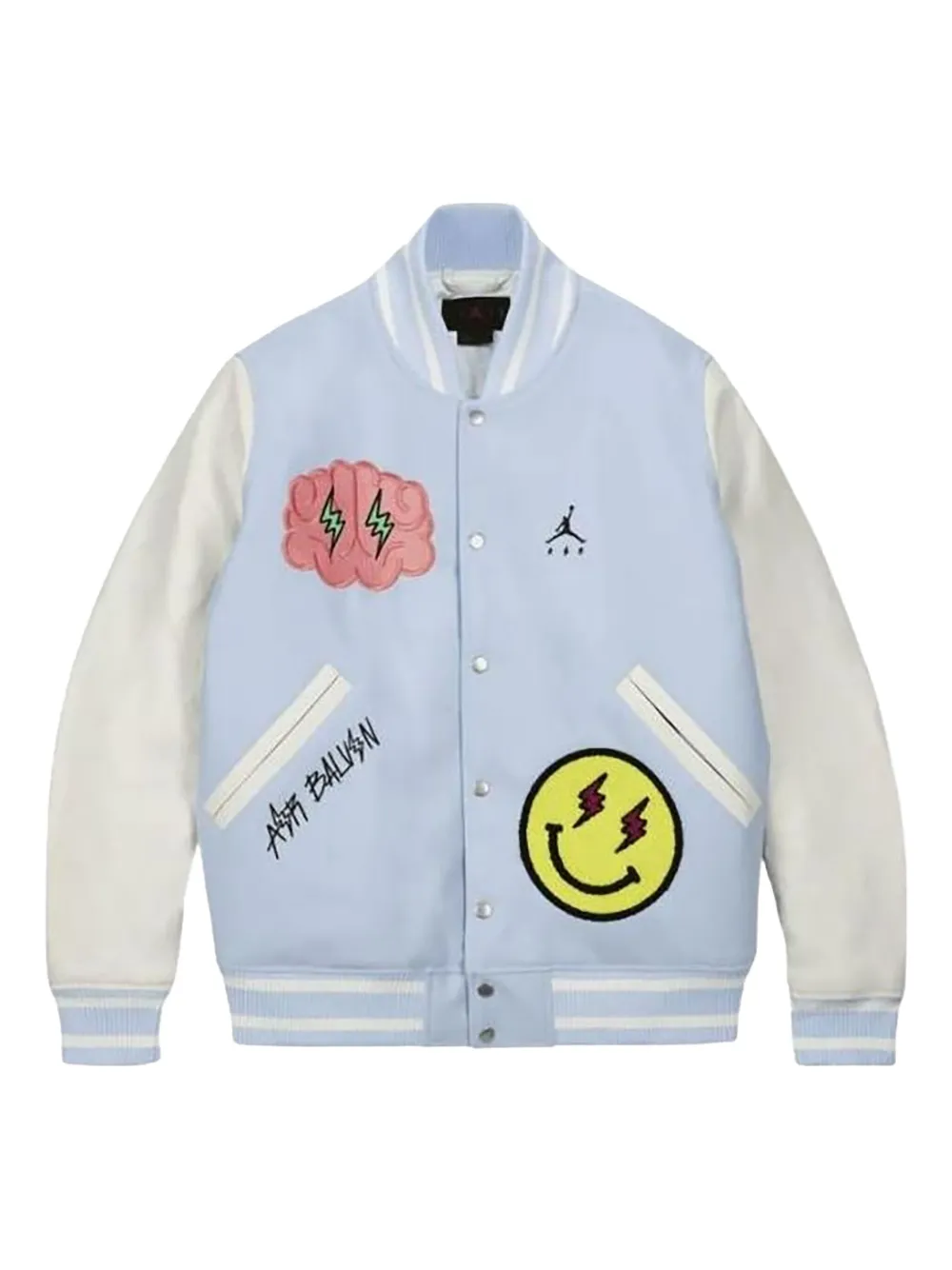 Jordan x J Balvin Bomber Varsity - Blu