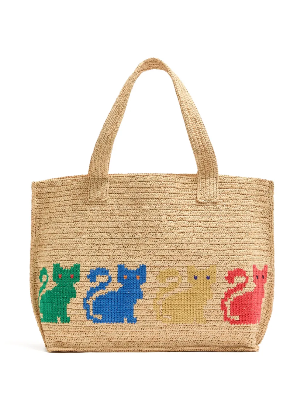 Valentino Garavani  Garavani Raffiachat Large Raffia Shopping Bag Woman Natural Uni In Brown