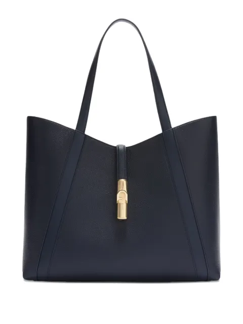 Furla large Goccia leather tote bag