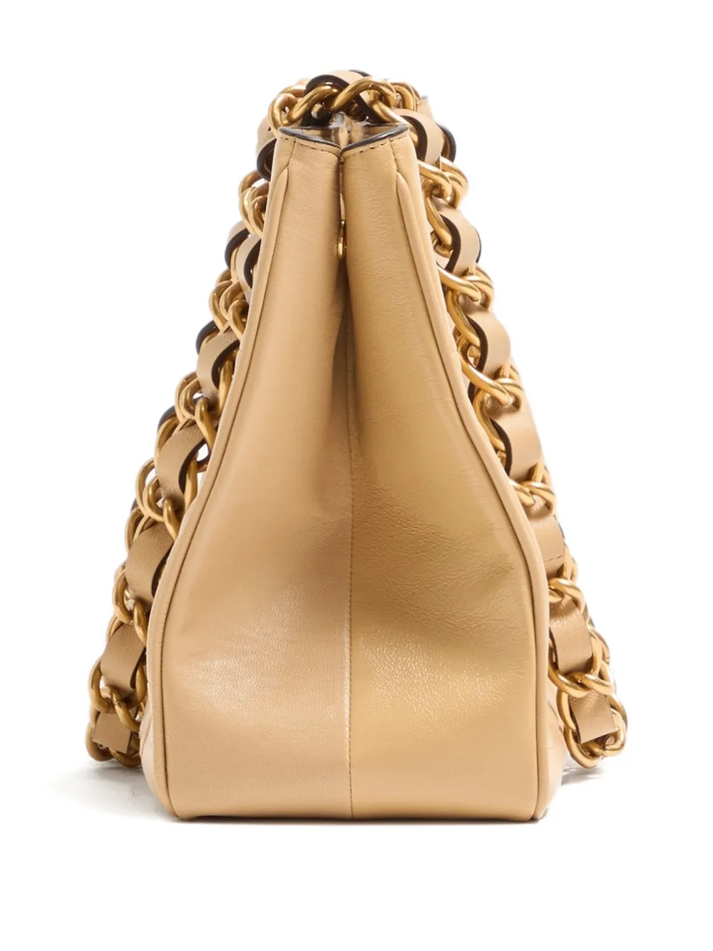Valentino Garavani Kleine Laseine shopper Beige