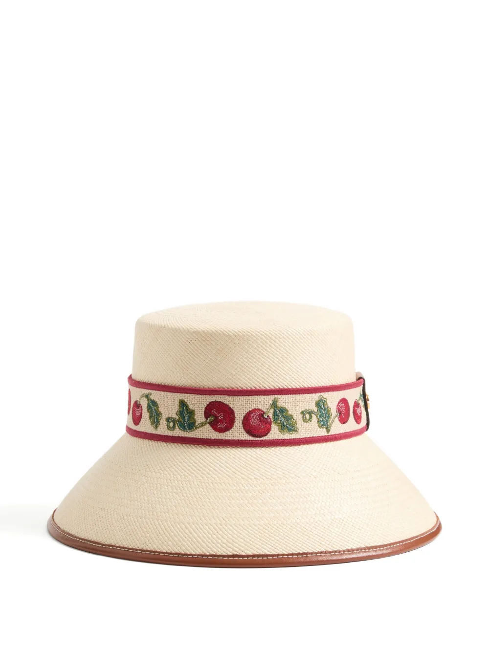  Valentino Garavani Embroidered Bucket Hat - Neutrals 