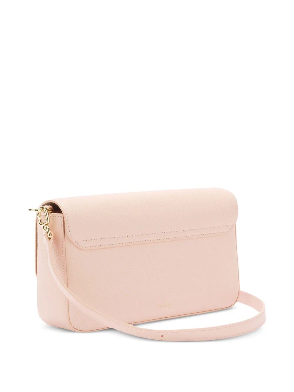 Furla Iride leren crossbodytas Roze