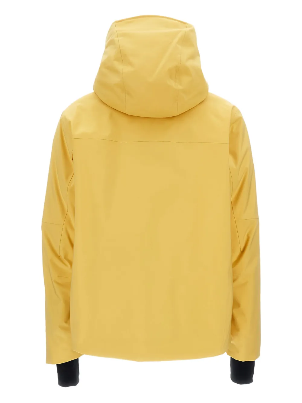 Moncler Chanavey Hooded Ski Jacket In Yellow