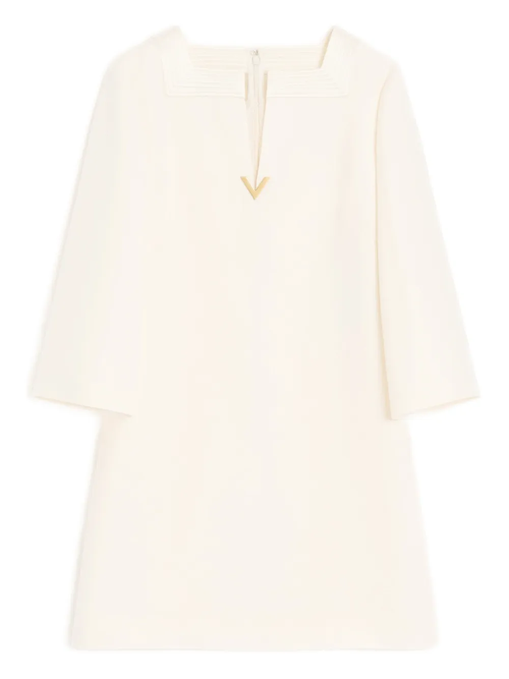 Valentino Garavani Vlogo-detail mini dress - Nude