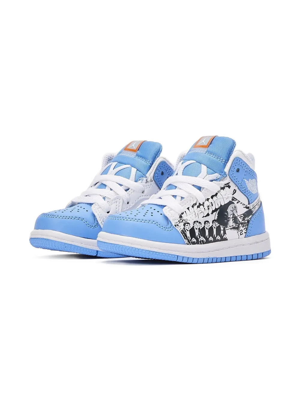 Jordan Kids Air Jordan 1 Mid sneakers Blauw