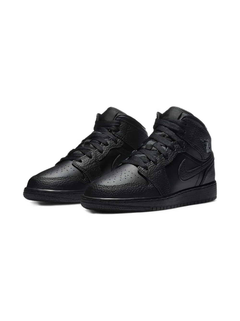 Jordan Kids Sneakers Air Jordan 1 Mid GS - Nero