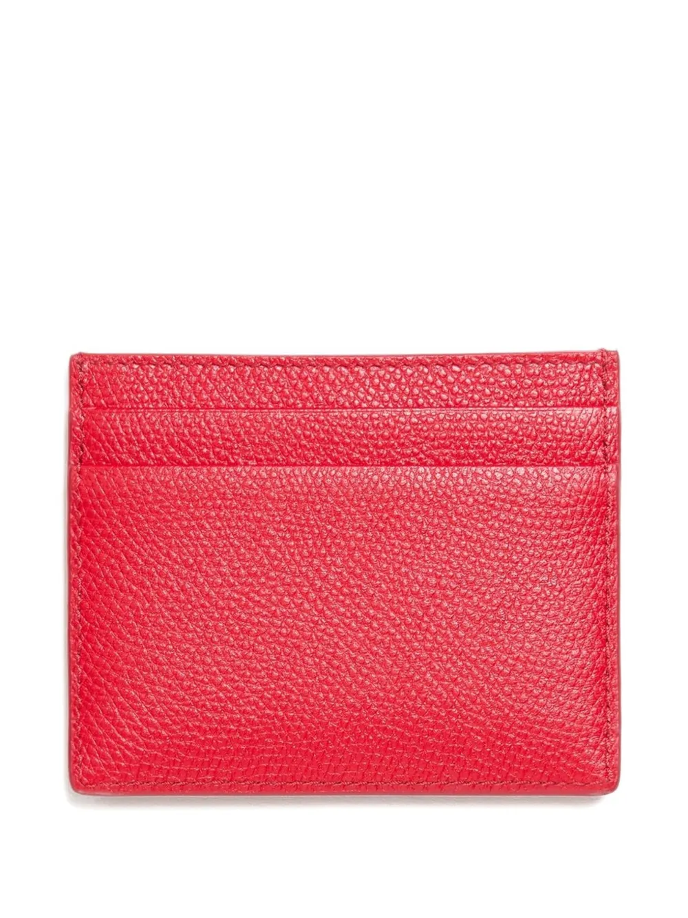 Valentino Garavani Vlogo Signature card holder - Rood