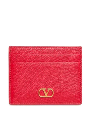 Valentino Garavani Vロゴ シグネチャー カードケース | レッド