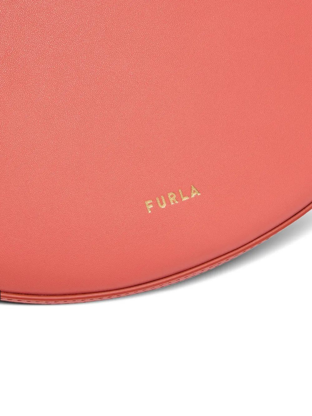 Furla Moonstone kleine leren schoudertas Roze