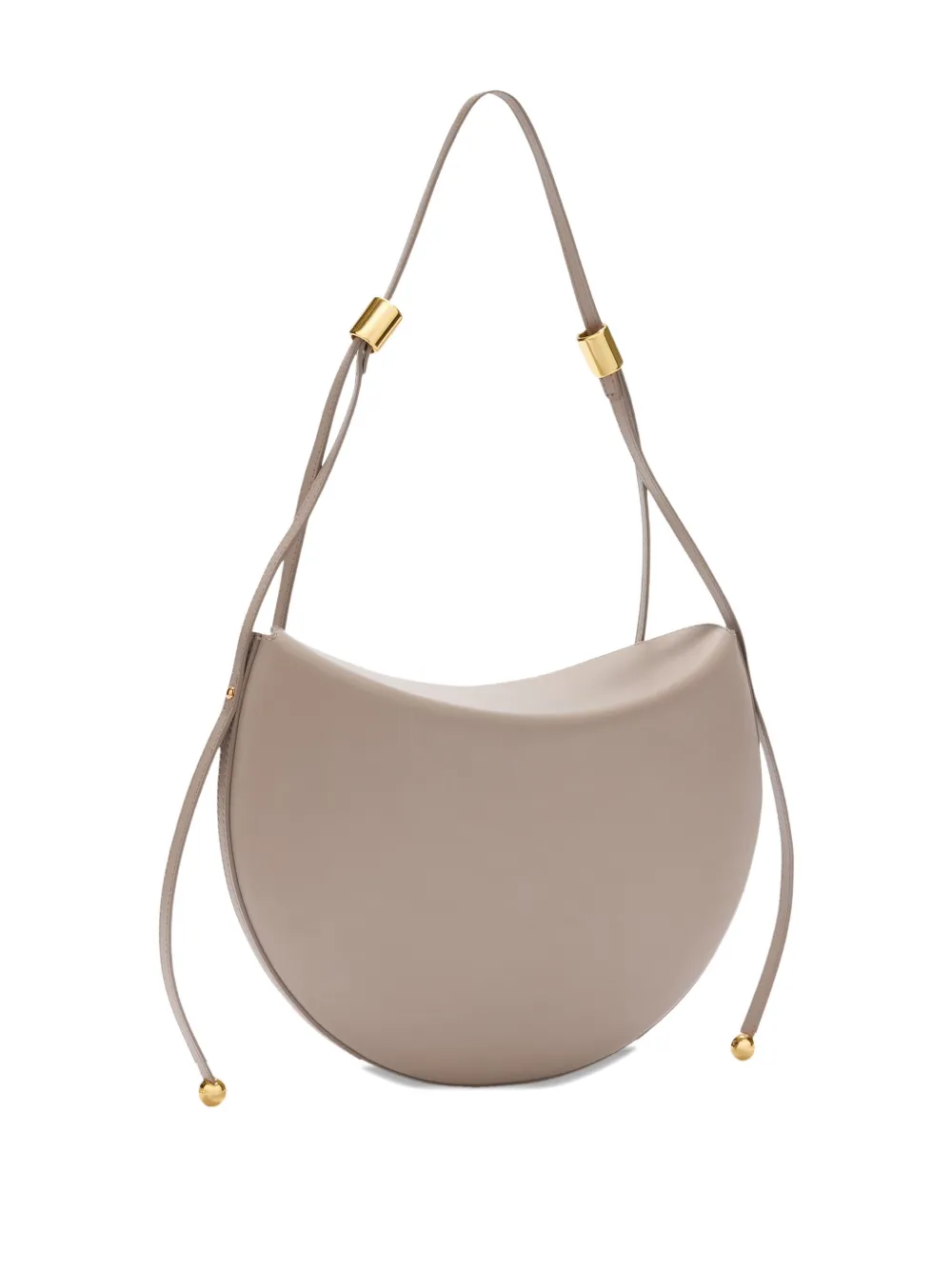 Furla Small Moonstone Shoulder Bag In Gray