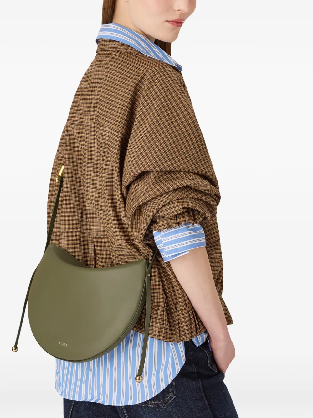 Furla S Moonstone shopper Groen