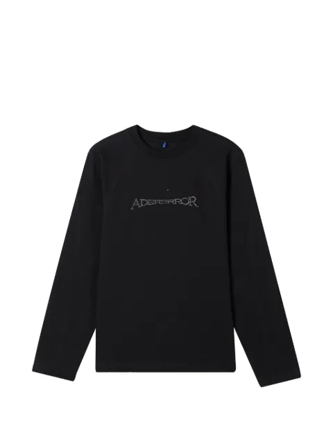 Ader Error logo long-sleeve top