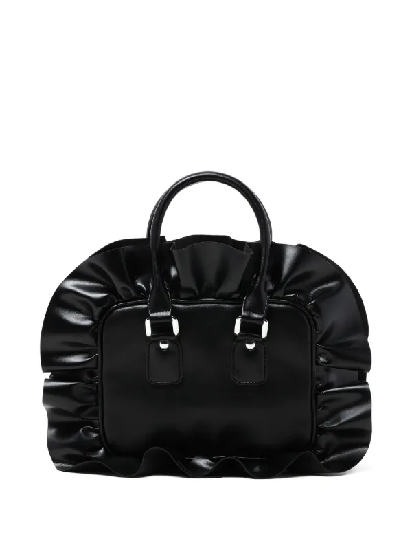 Comme Des Garçons Girl Ruffled Mini Bag | Black | FARFETCH Comme Des Garçons Girl Ruffled Mini Bag | Black | FARFETCH