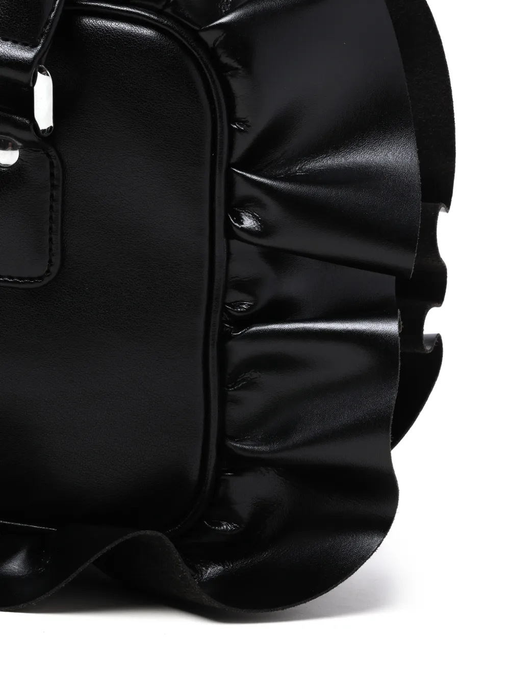 ruffled mini bag