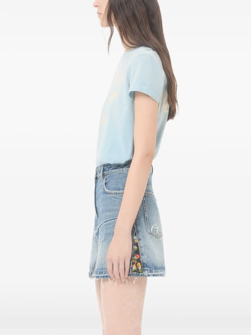 Valentino Garavani T-shirt met print Blauw