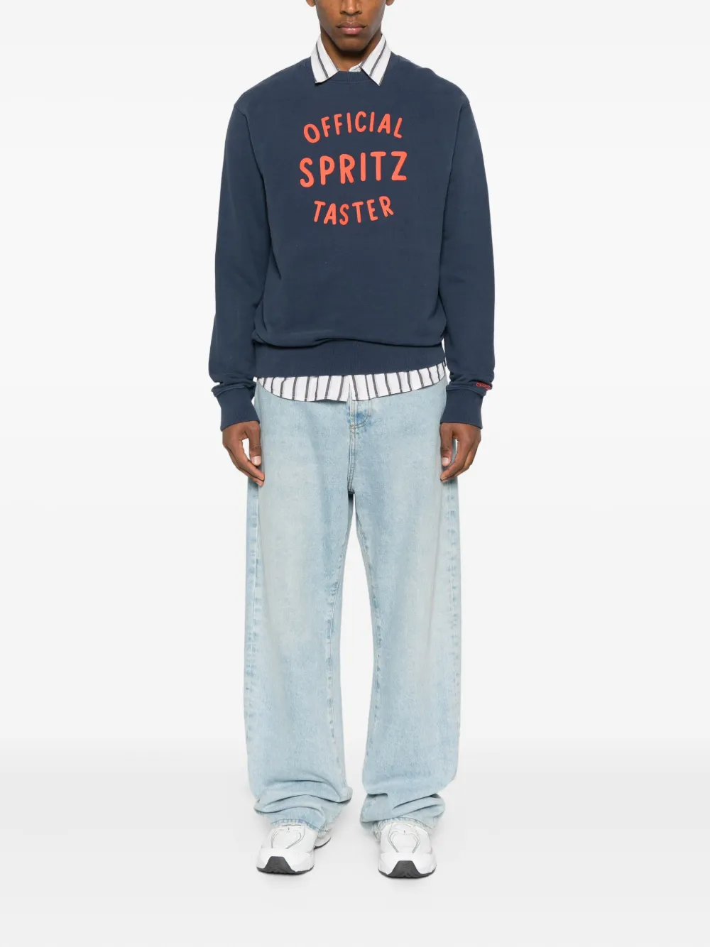 MC2 Saint Barth Sweater met ronde hals - Blauw