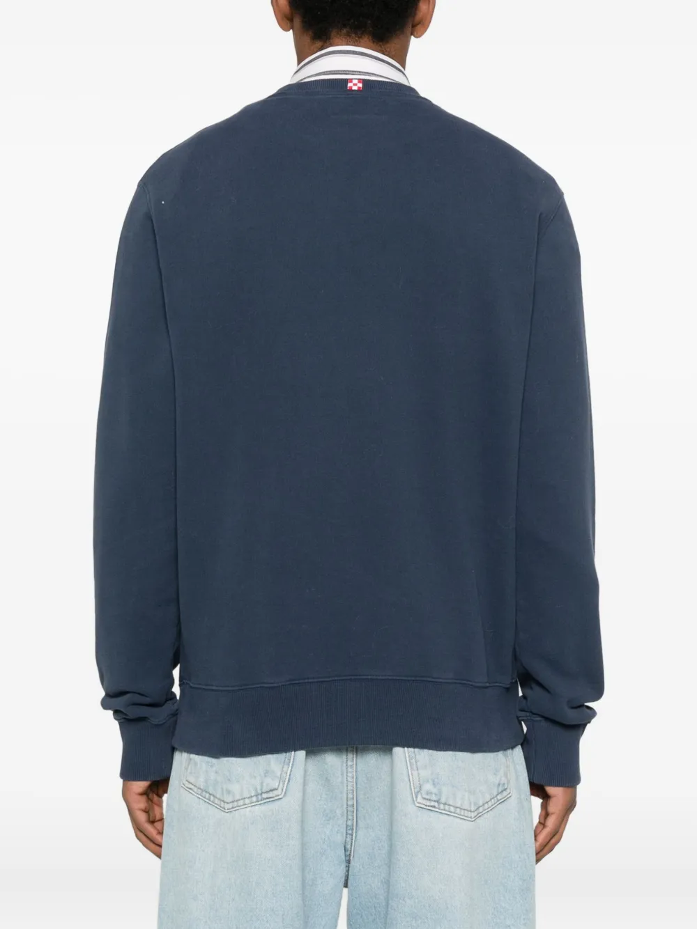Mc2 Saint Barth Crew-neck Sweatshirt In Blue
