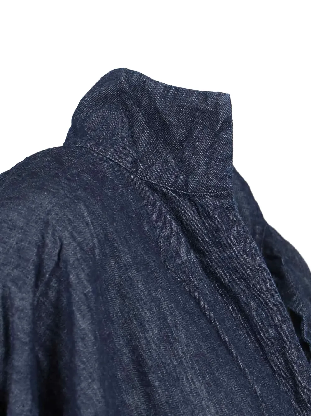 Daniela Gregis High Neck Long Sleeve Top For Casual Wear In Blue