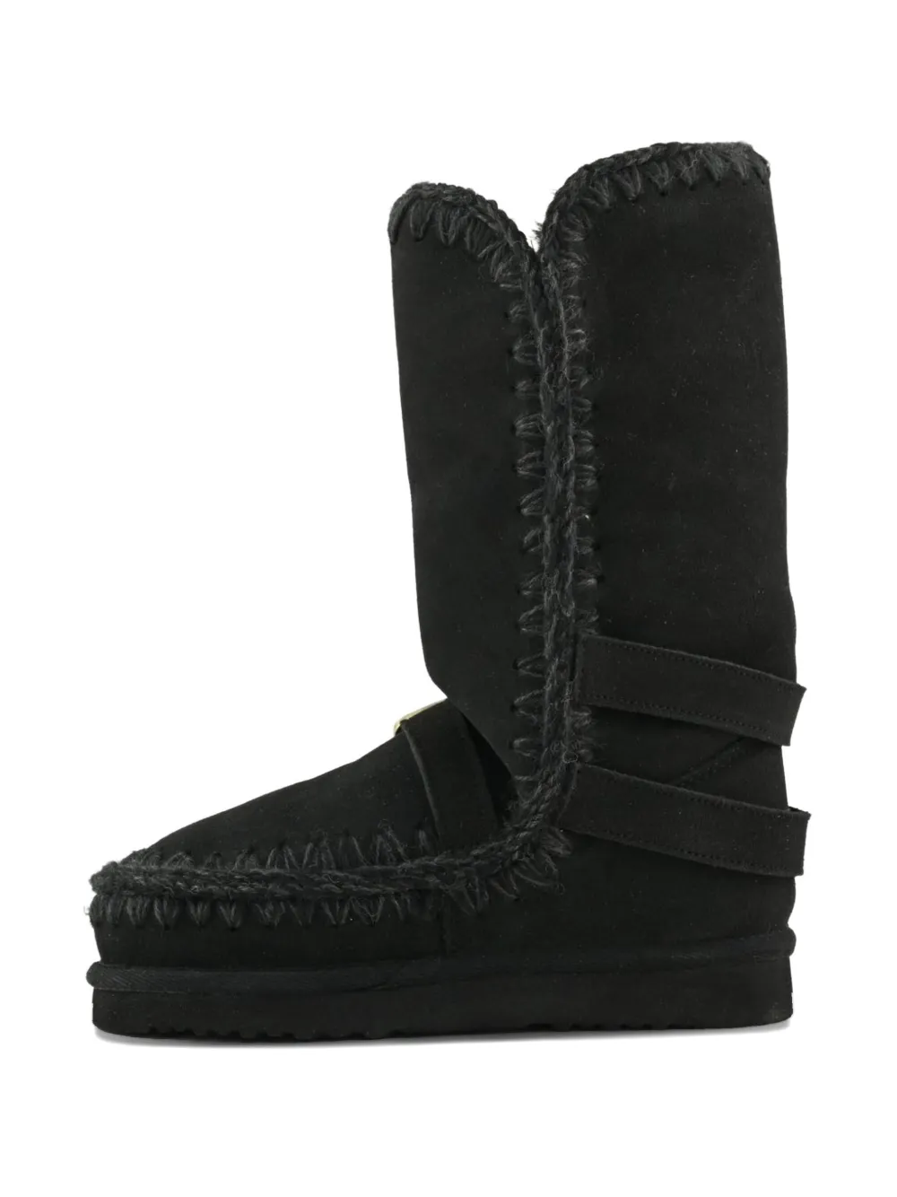 Mou 40mm Eskimo Buckle-straps Boots In Black