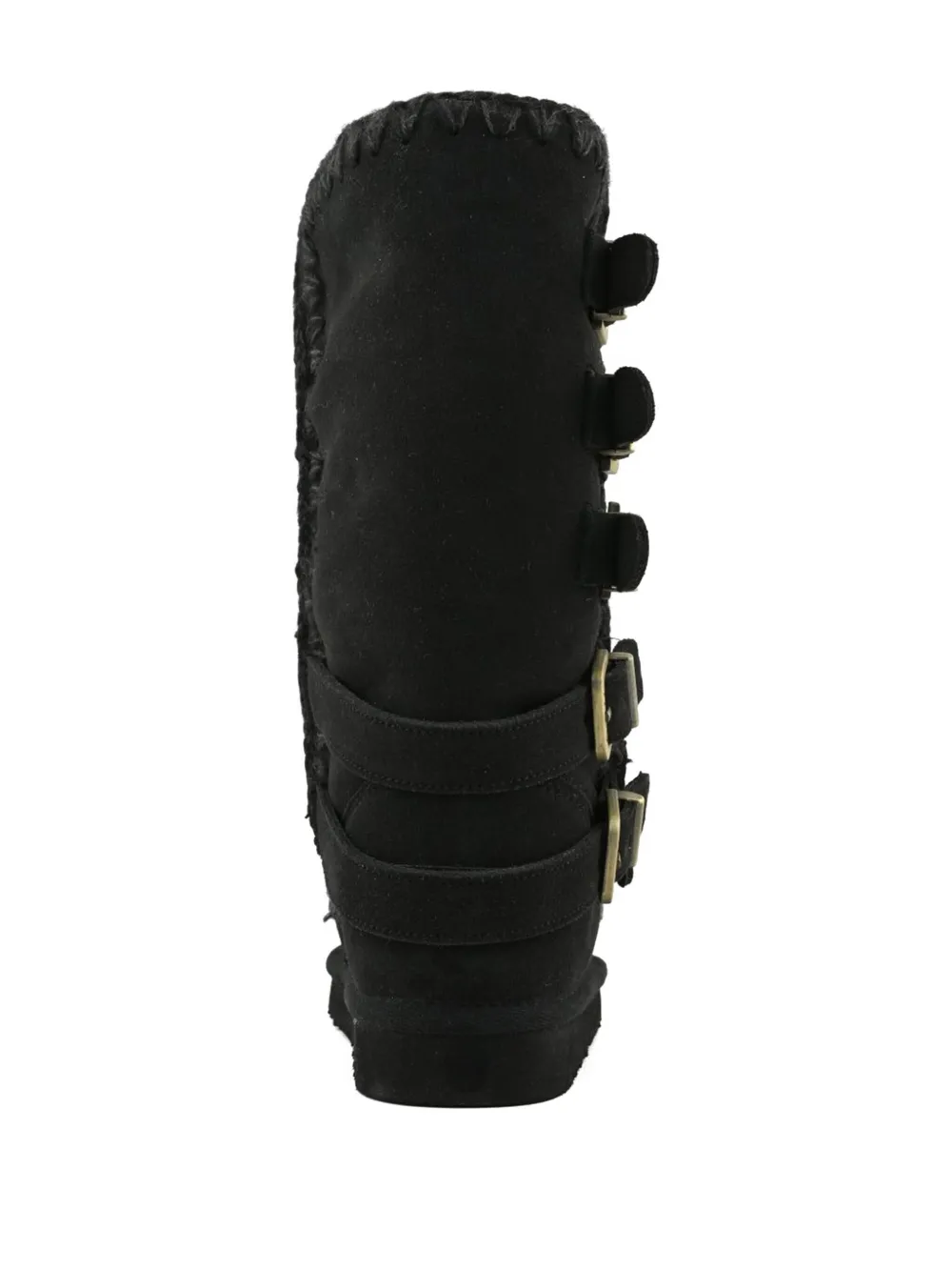 Mou 40mm Eskimo Buckle-straps Boots In Black