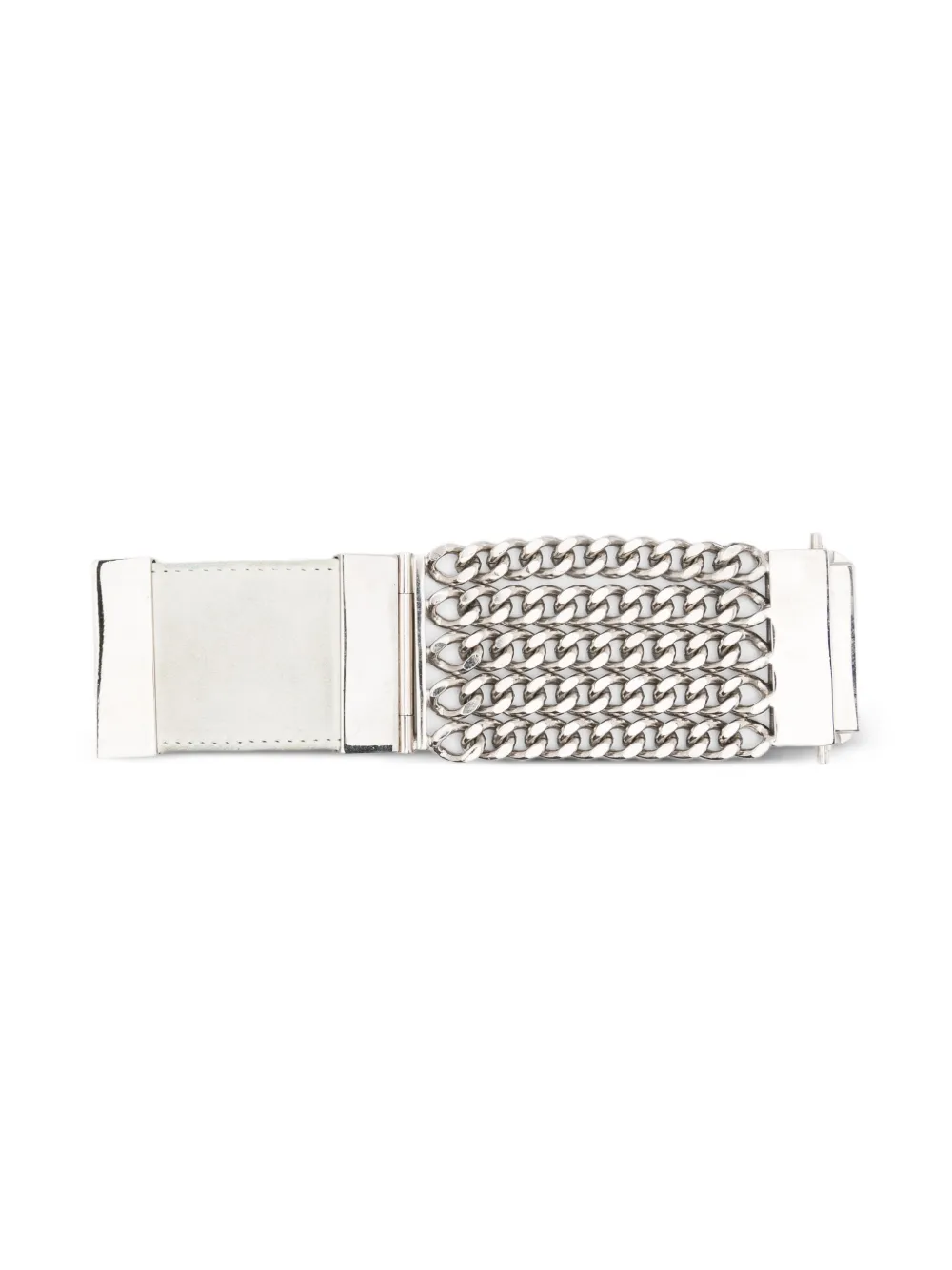 Pre-owned Gianfranco Ferre 1990s Chain Bracelet In Silver