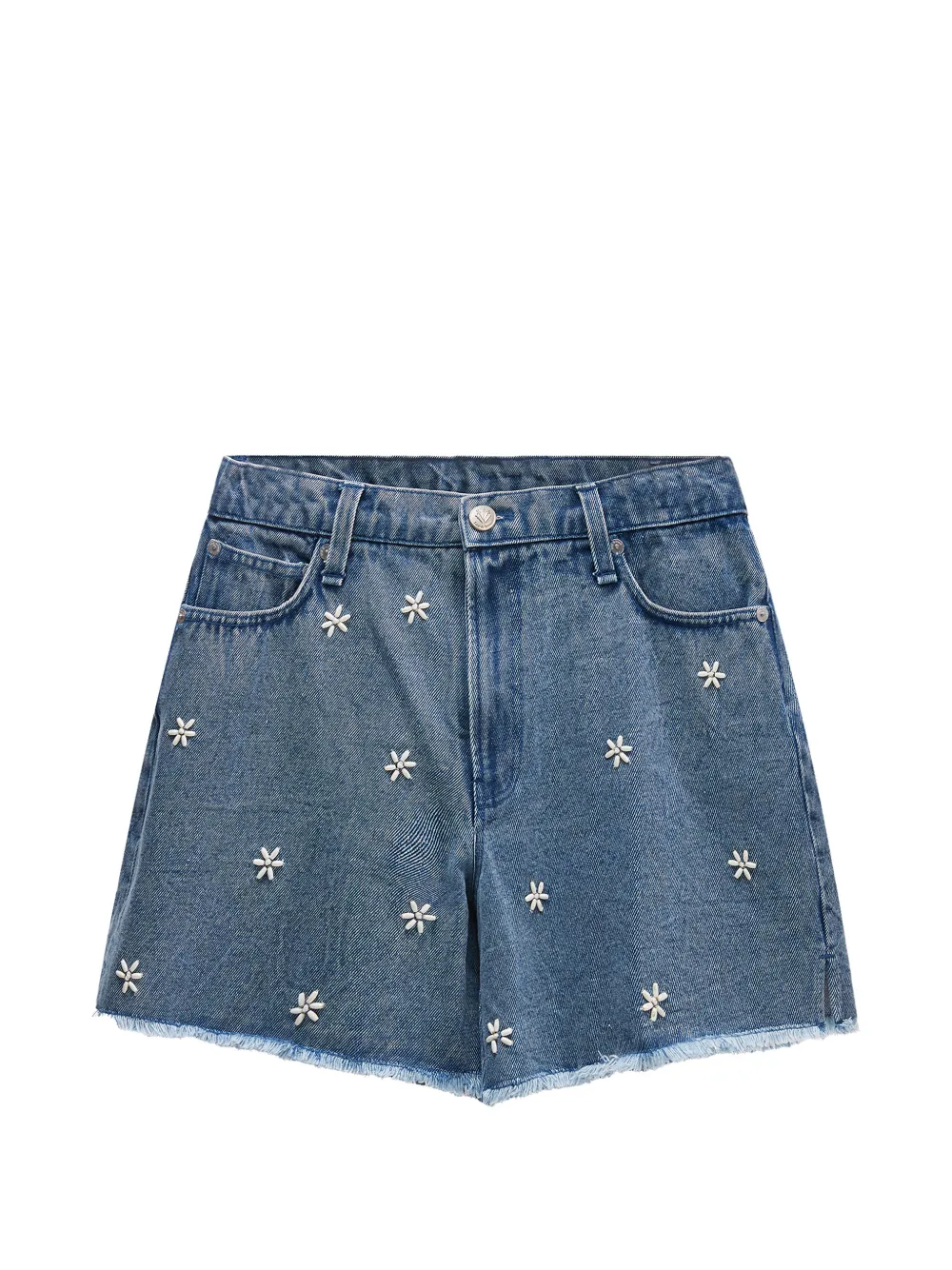 Rag & Bone Aspen Denim Shorts In Blue
